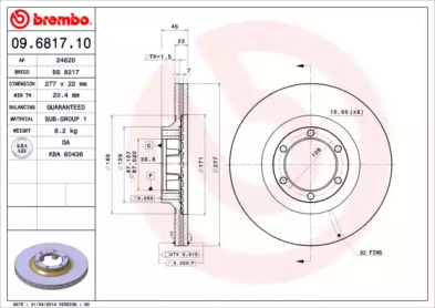 BREMBO 09.6817.10