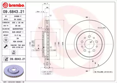 BREMBO 09.6843.21