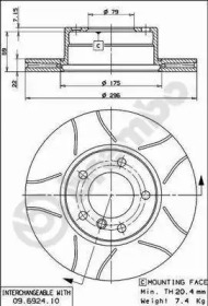 BREMBO 09.6924.75