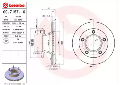 BREMBO 09.7157.10