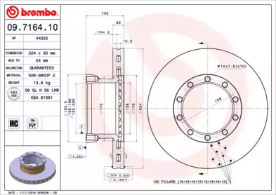 BREMBO 09.7164.10