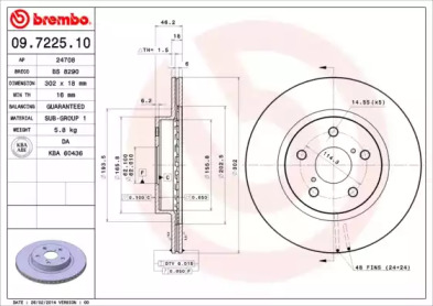 BREMBO 09.7225.10