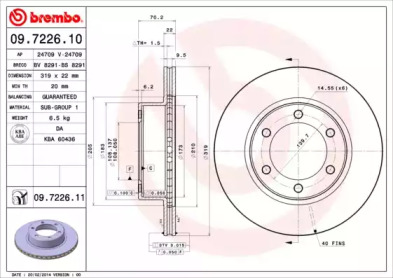 BREMBO 09.7226.10