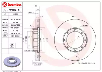 BREMBO 09.7286.10