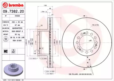 BREMBO 09.7382.20