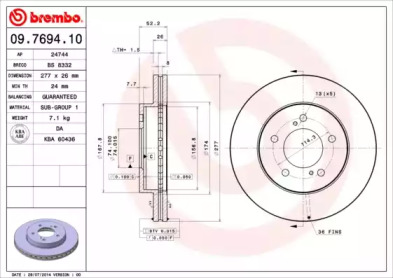 BREMBO 09.7694.10