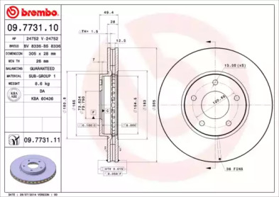 BREMBO 09.7731.10