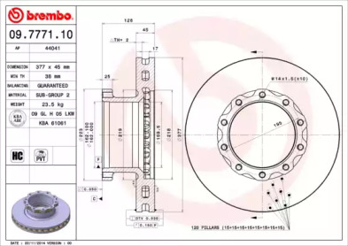 BREMBO 09.7771.10