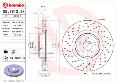 BREMBO 09.7812.1X