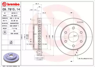 BREMBO 09.7815.11