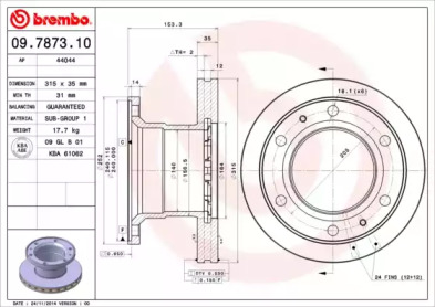 BREMBO 09.7873.10