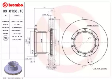 BREMBO 09.8128.10