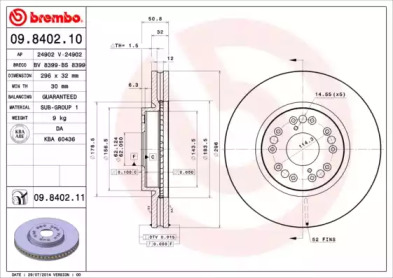 BREMBO 09.8402.10