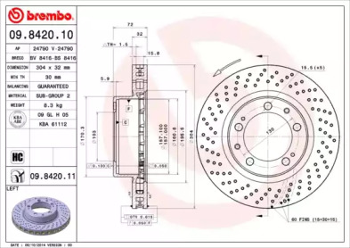 BREMBO 09.8420.10