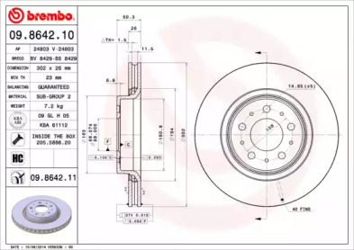 BREMBO 09.8642.10