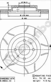 BREMBO 09.8903.75