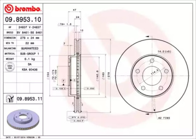 BREMBO 09.8953.11