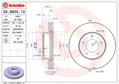 BREMBO 09.8955.10