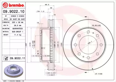 BREMBO 09.9022.10