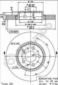 BREMBO 09.9130.75