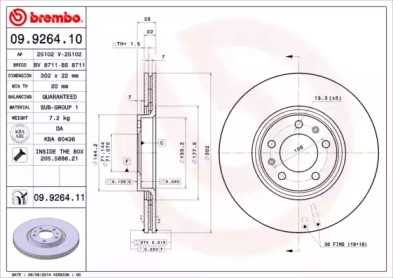 BREMBO 09.9264.10