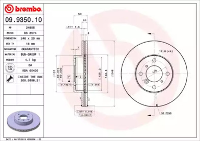 BREMBO 09.9350.10