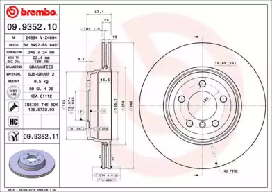 BREMBO 09.9352.10