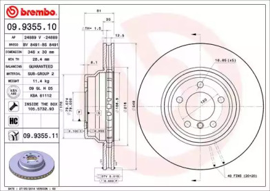 BREMBO 09.9355.10