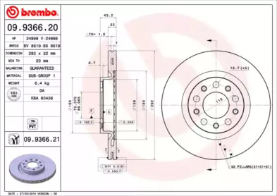 BREMBO 09.9366.20