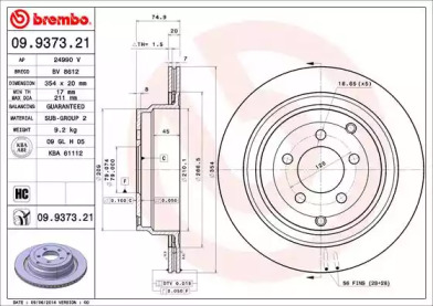 BREMBO 09937321