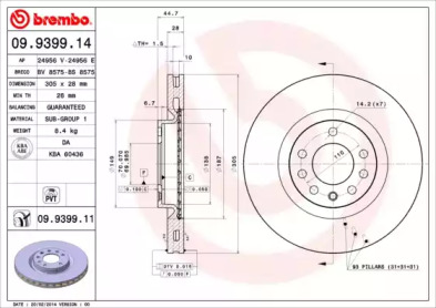 BREMBO 09.9399.11