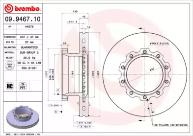 BREMBO 09.9467.10