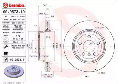 BREMBO 09.9573.10