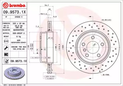 BREMBO 09.9573.1X