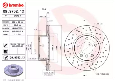 BREMBO 09.9752.1X