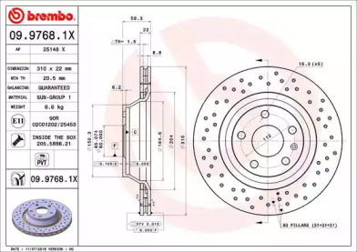 BREMBO 09.9768.1X