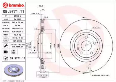 BREMBO 09.9771.11