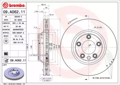 BREMBO 09.A062.11