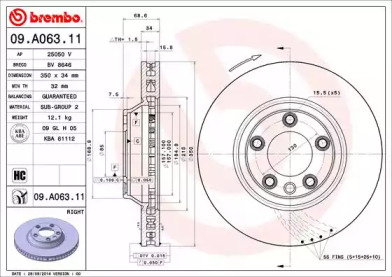 BREMBO 09.A063.11