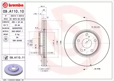 BREMBO 09.A110.11