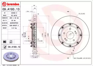 BREMBO 09.A193.13