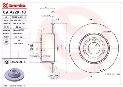 BREMBO 09.A229.11