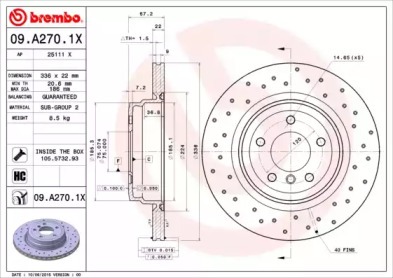 BREMBO 09.A270.1X