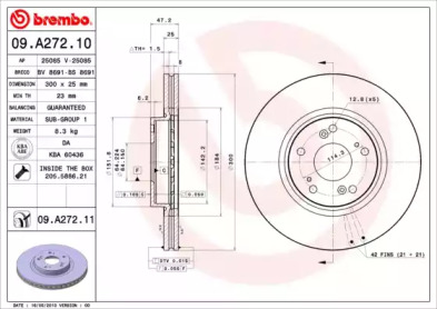 BREMBO 09.A272.11