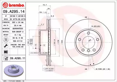 BREMBO 09.A295.11