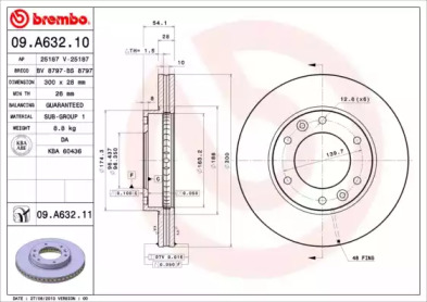 BREMBO 09.A632.10