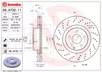 BREMBO 09.A732.11