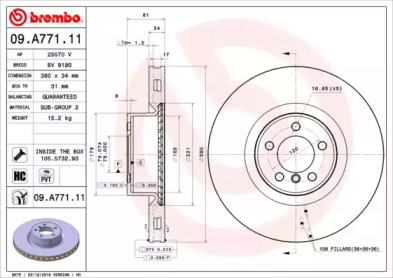 BREMBO 09.A771.11