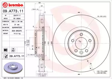 BREMBO 09.A773.11