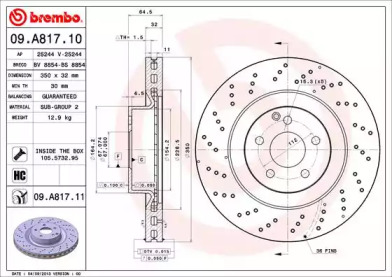 BREMBO 09.A817.11